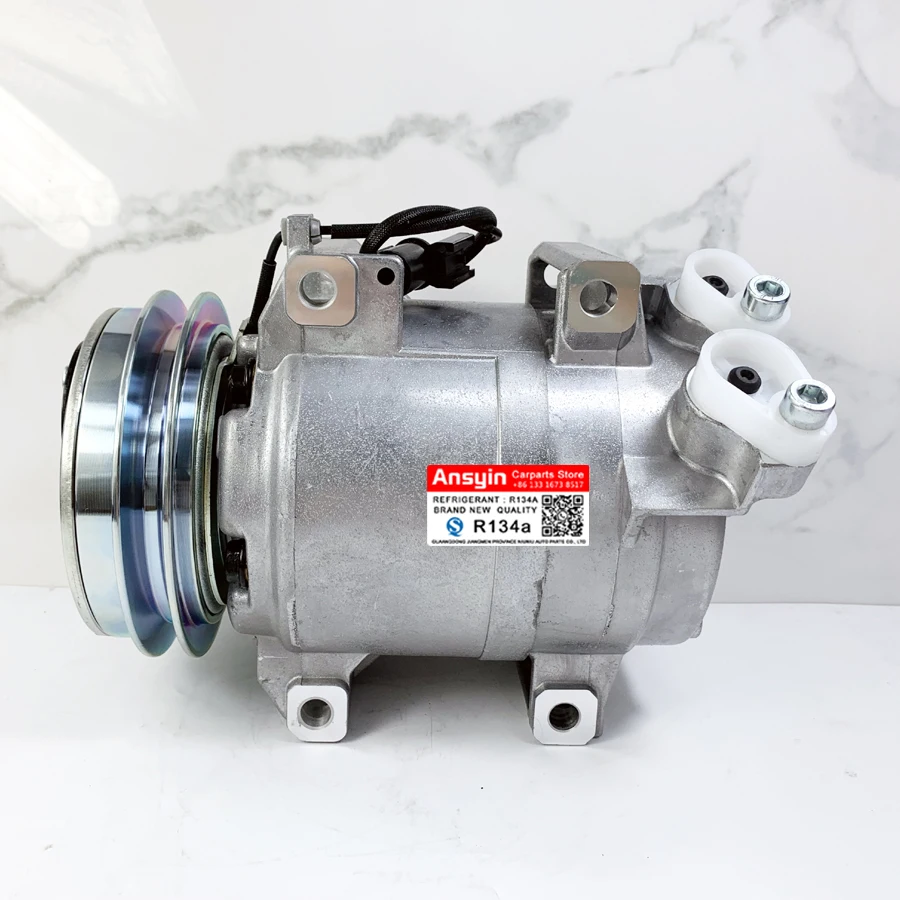 Air Conditioning A/C Compressor DKS15D For MITSUBISHI L200 TRITON Pick Up Pickup 2.5 KB4T 4D56 5060121511 MN123626 5062119191 view 3