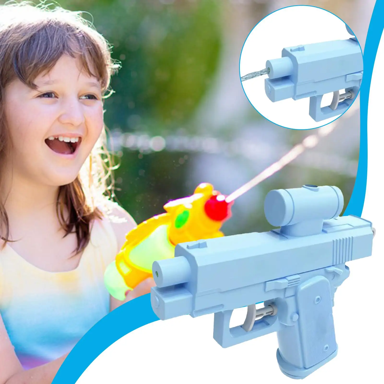 

Water Squirter Toys Prank Reverse Water Spray Toy Water Guns Summer Soaker Squirt Guns for Swimming Pool Yard Lawn Beach