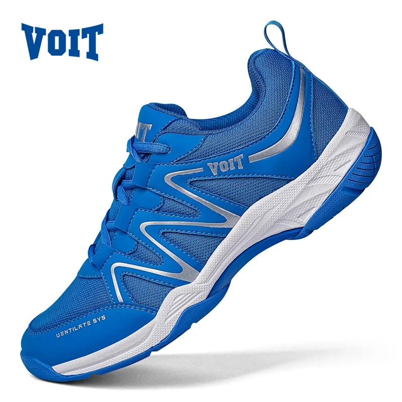 VOIT Badminton Shoes Man and Woman Non-slip Wear-resistant Shock-absorbing Sneakers  Ultra-light Tennis Ping pong Training Shoes