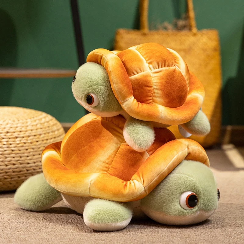 

Marine Animal Bread turtle Plush Toy Stuffed Collection Sea Turtle Stuffed Doll Cute Ins Animal Sea Turtle Pillow Car Decor