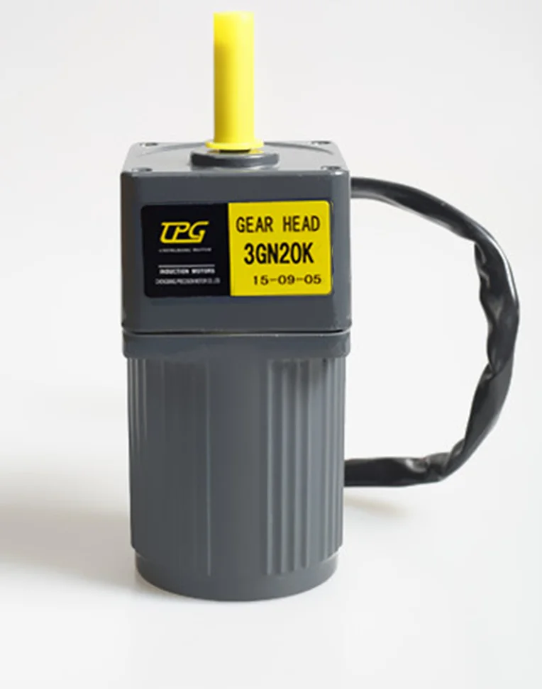 Imagem -04 - Motor de Engrenagem ac com Regulador de Velocidade 2ik6rgn-c Velocidade Ajustável Monofásico Alto Torque Motor Assíncrono 6w 220v