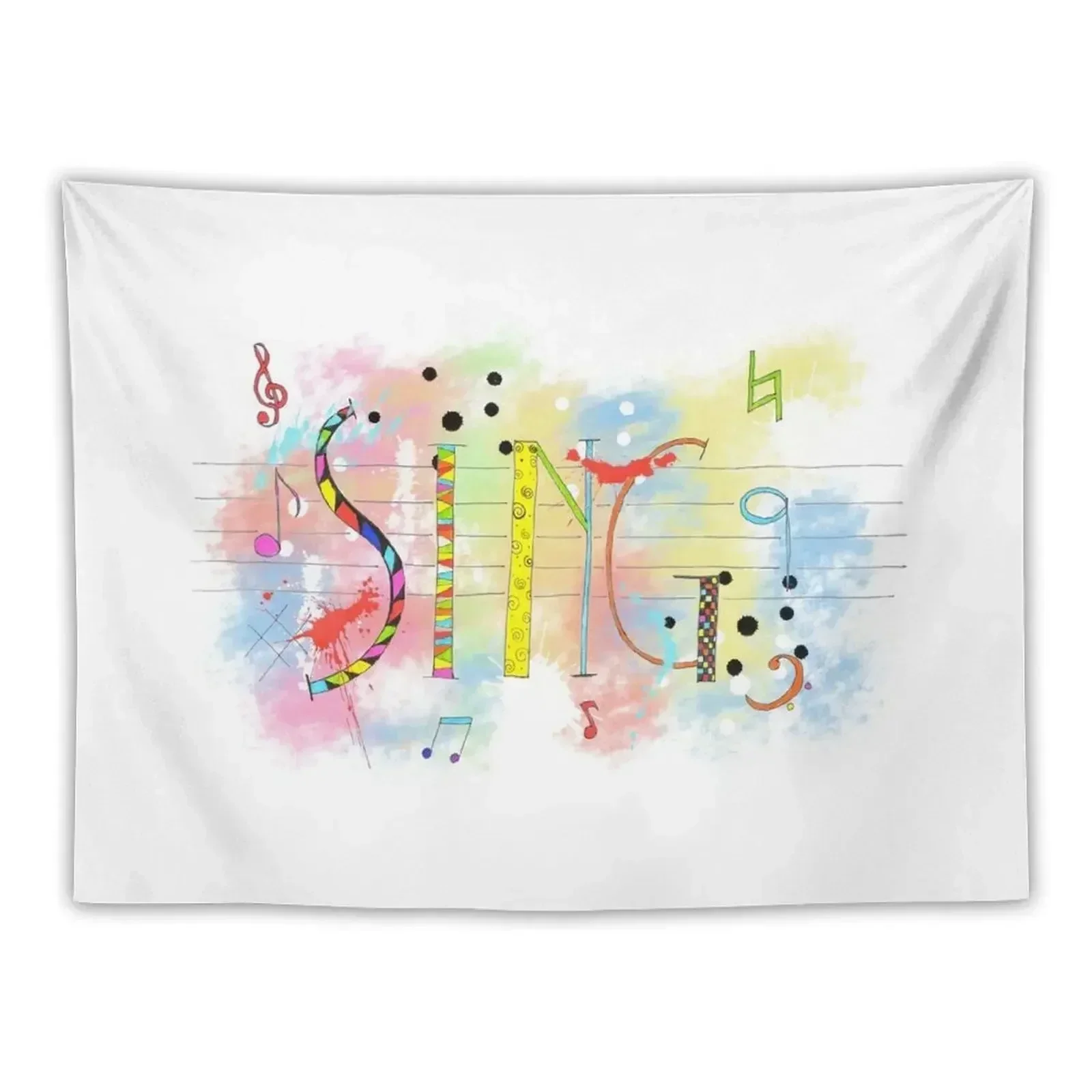 

Sing Tapestry Bedroom Decor Cute Room Things Tapestry