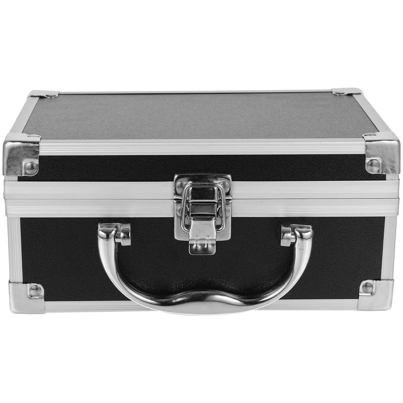 Stylish Aluminum Alloy Makeup Case Travel Organizer Box Lightweight Portable Design for on-The-Go