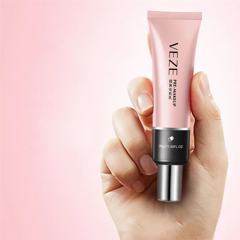 VEZE Foundation Breathable Lightweight Natural Cosmetic Concealer Pre-Makeup Primer Pore Eraser