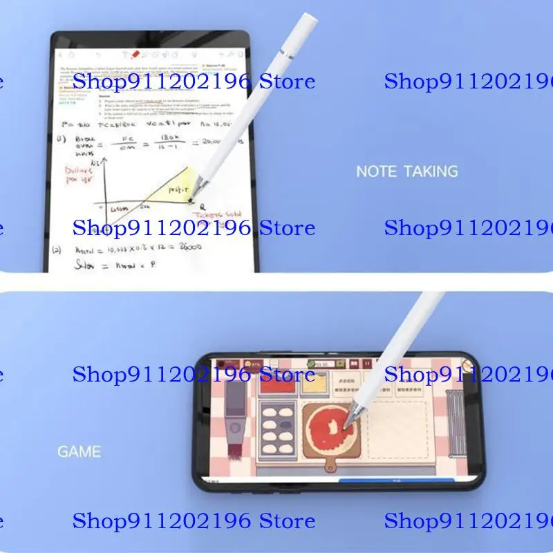 P82A Universal 2 en 1 stylet Drawing Tablet Capacitive Pen pour les téléphones Android iOS