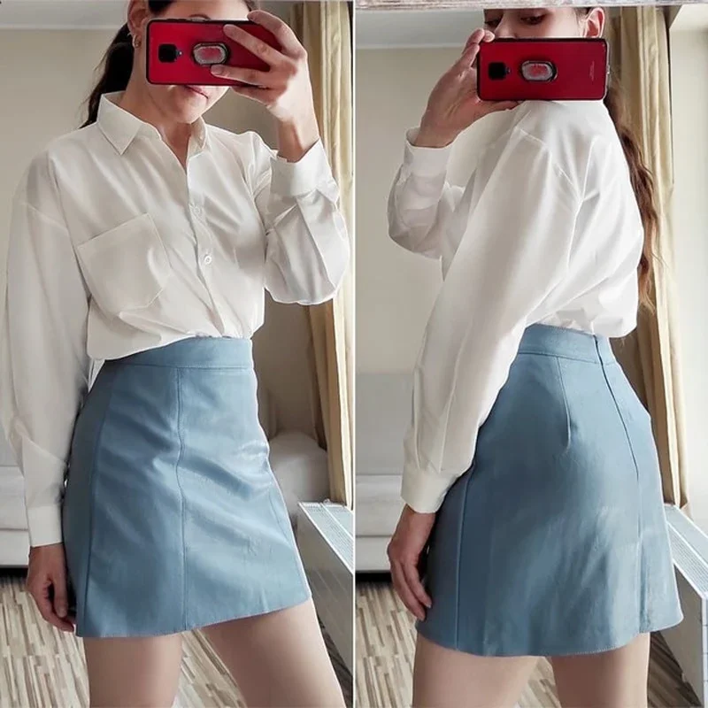 

Fashion Women's Shirt Casual Vintage Blouse Shirt Spring Loose White Oversized Shirts Fashion Lolita Tops Female