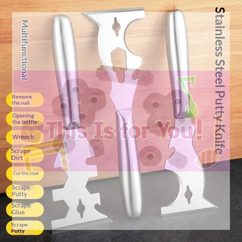 【MA】Putty Knife Paint Scraper Tool Multifunction Painters Knife Taping Knife For Removing Caulk Painting Wood And Wallpaper