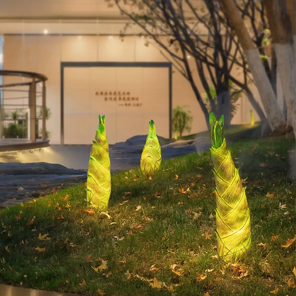 

Уличный светильник для побегов бамбука. Садовый светильник. Солнечная вилла. Сад. Водонепроницаемый газон. Наружный декоративный светильник.