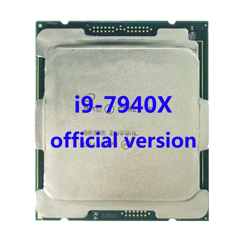 INTER core i9-7940x I9-7940x SR3NH processor 14C/28T 3.1GHZ 165W for 19.25MBserver CPU PK 7920X