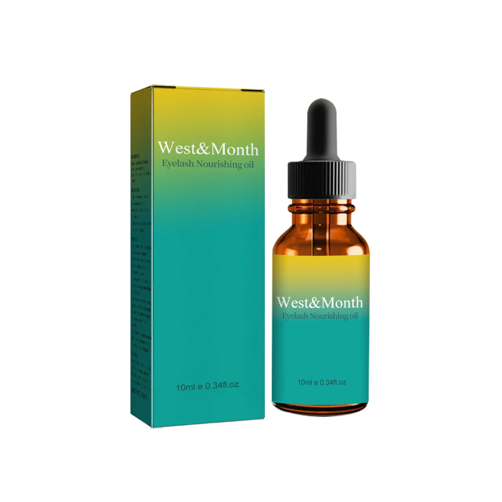 WestMonth Eyelash Nourishing Oil Natural Lengthening And Curling Volumizing Thick Mascara