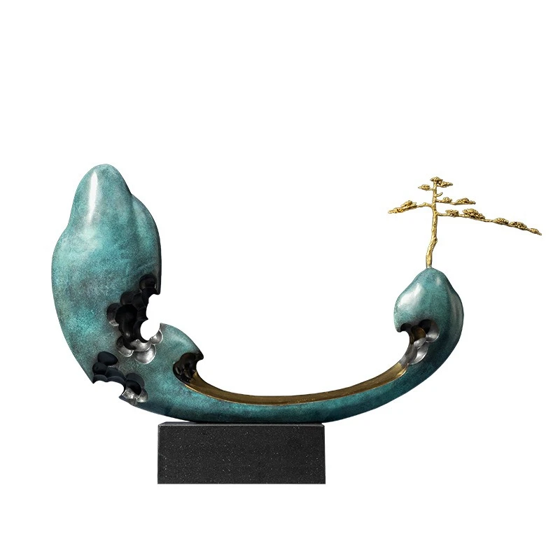 Ruyi colored copper ornaments, Ruyi brass crafts
