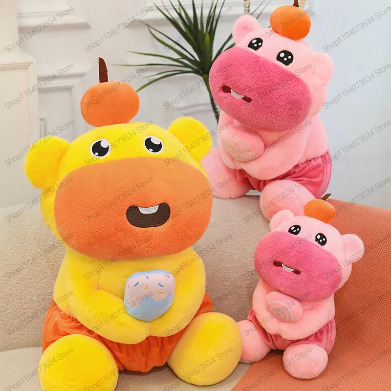 

70cm Kawaii Lulu The Capybara Stuffed Doll Cute Plush Toy for Kids and Adults Anime Birthday Gift Holiday Present Wholesale