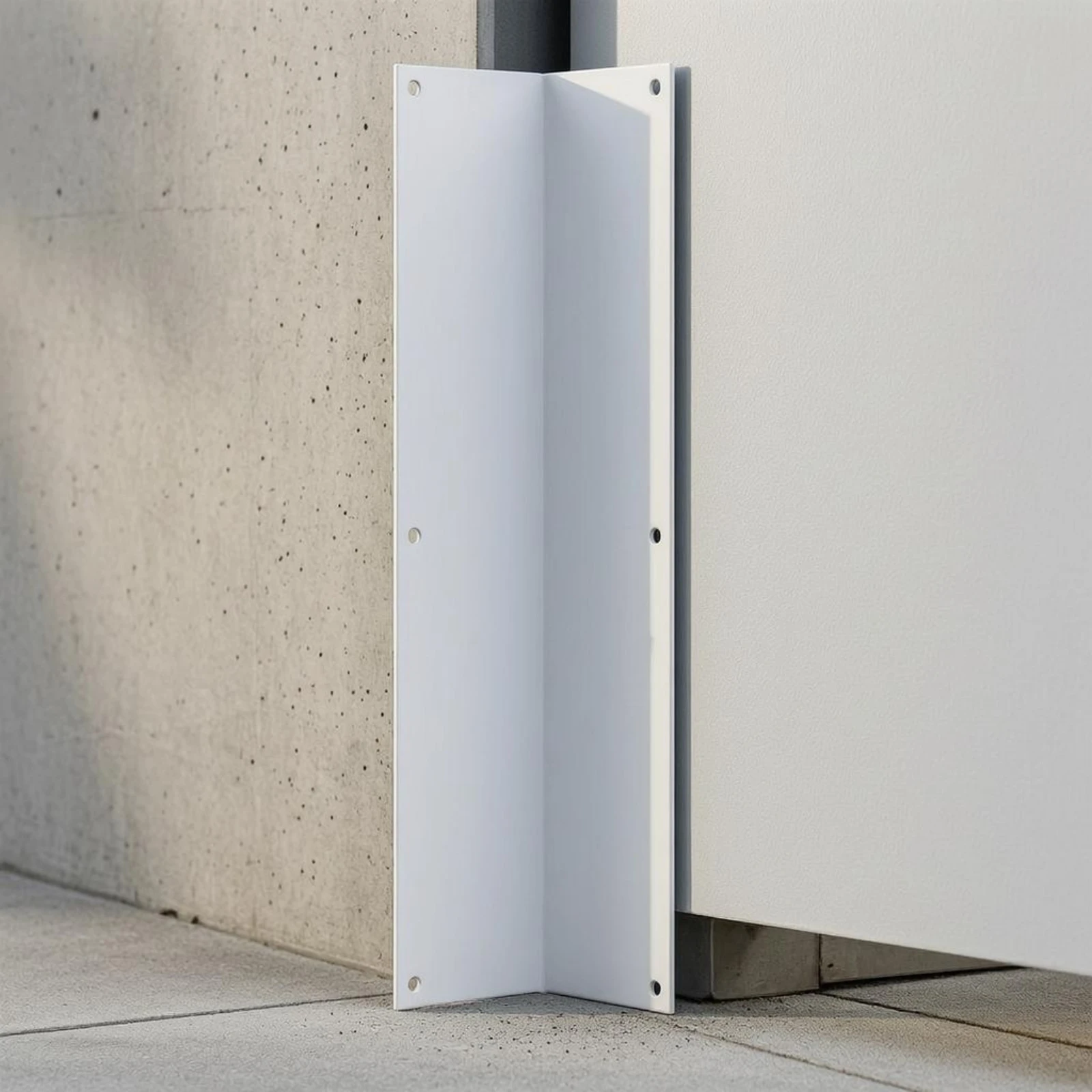 2 Pieces Vinyl Siding Corner Protector 90-Degree Angle Exterior Wall Corner Protector Building Hardware Minimal Finish Slim