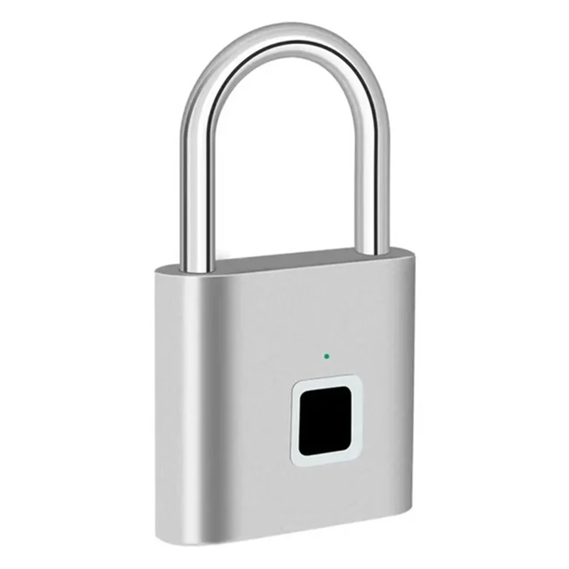 -MEOF キーレス USB 充電指紋ロックスマート南京錠防水ドアロックポータブル盗難防止南京錠