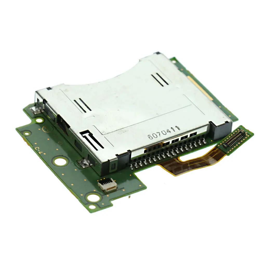 Nintendo Switch用の元のアセンブリカードリーダー,新しい3ds xl,microSD用の交換用アクセサリー,カード修理部品