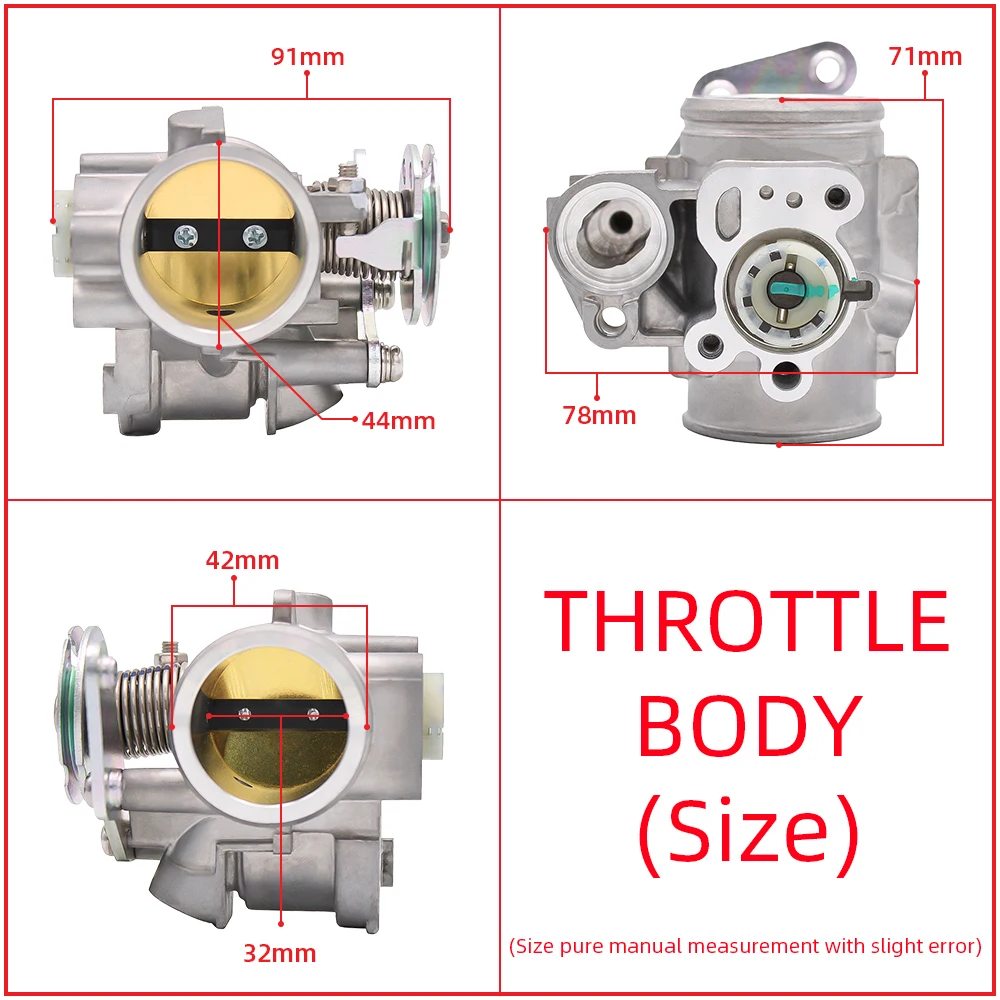 Throttle Body 32mm 34mm 36mm for Yamaha NMAX155 V1 NMAX150 NMAX125 2015-2020 OEM 2DP-E3750-01