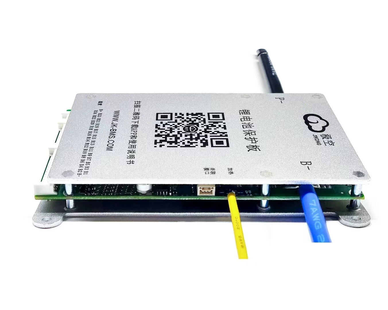 

B2A24S20P Умная BMS-плата 2А с балансировкой тока для Li-Ion, LTO, LiFePO4 аккумуляторов. Система управления батареями LTO BMS.