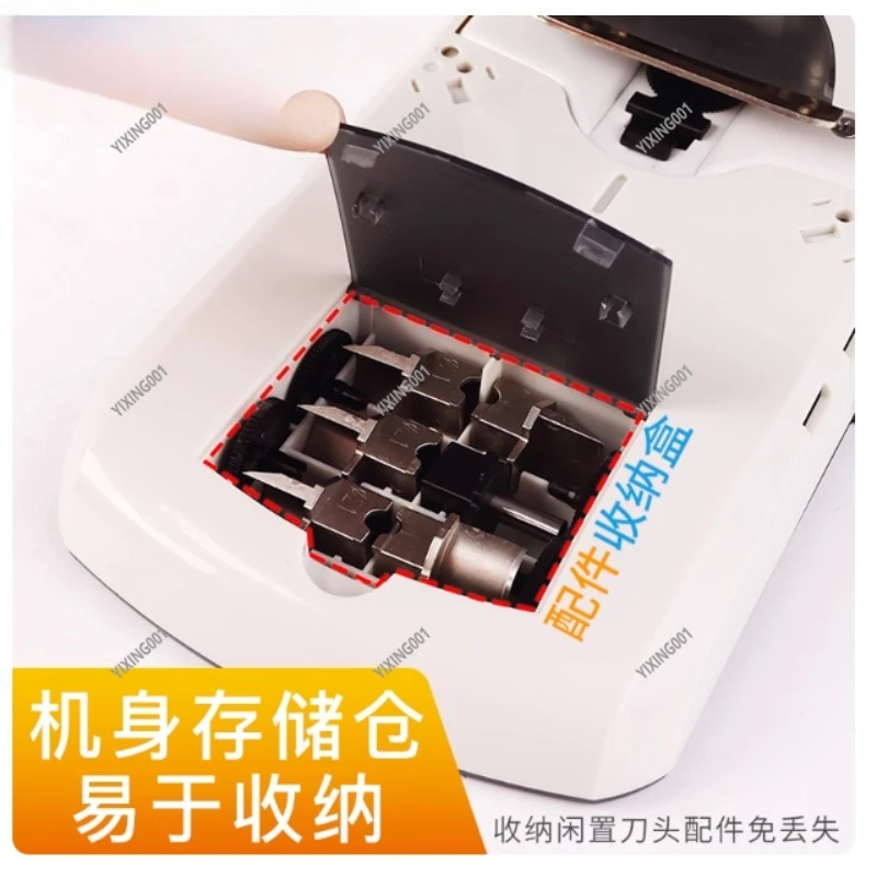 Office Corner Rounding Punch - Manual Round/Semi-circle Cutter for PVC Business Cards Photo Files Paper Processing Tool