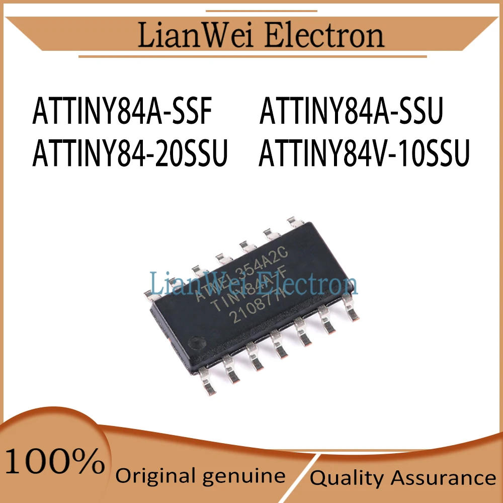 ATTINY84A ATTINY84 ATTINY84A-SSF ATTINY84A-SSU ATTINY84-20SSU ATTINY84V-10SSU ATTINY84A-F ATTINY84V-10U ATTINY84-20U