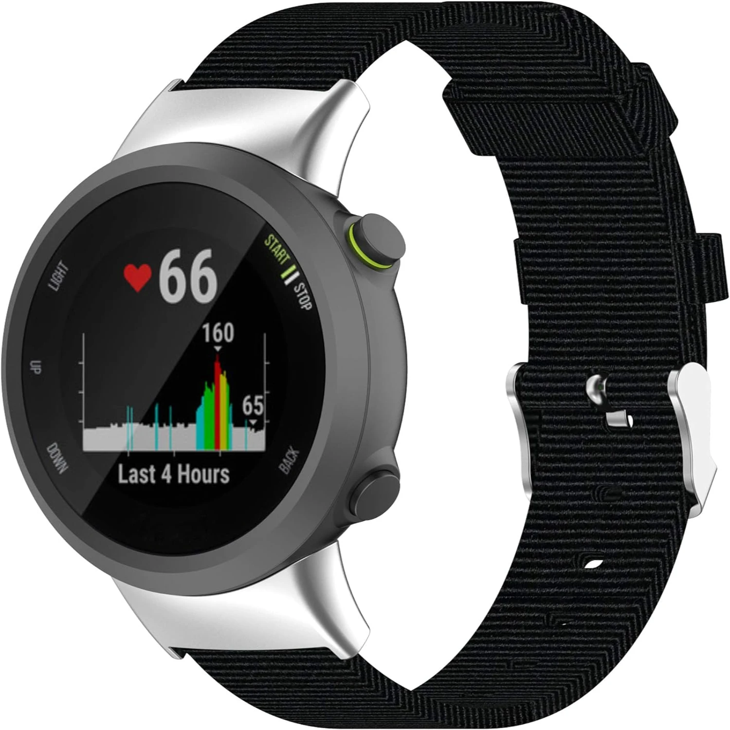 Поднимите свой фитнес-трекер с помощью этой стильного, удобного и шикарного нейлонового браслета — оставайтесь в тенденции во время ваших тренировок с помощью футболки.