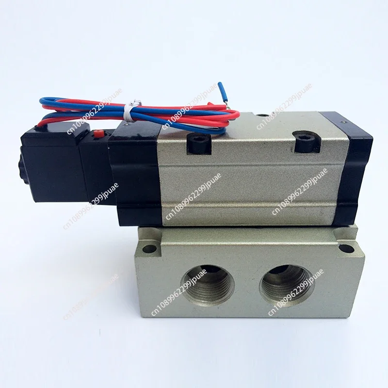 Pilot Operated 2/5 Way Pneumatic Solenoid Valve Industrial Air Directional Control Valve Automation Equipment Control Accessory view 4