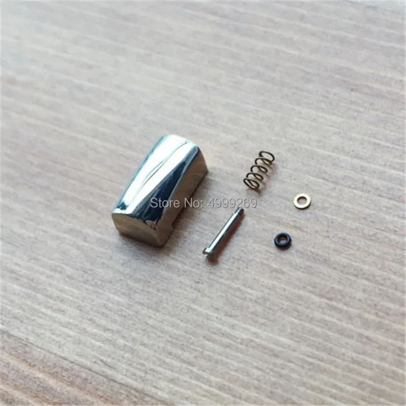 Steel Waterproof Pusher Button for Cartier Ballon Bleu De Cartier 44mm Chronograph Automatic Watch Parts