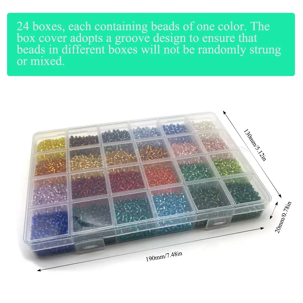 2/3/4mm silver coated glass rice beads Handmade DIY Hand String Hair Accessories Beads Cross stitch jewelry accessories material