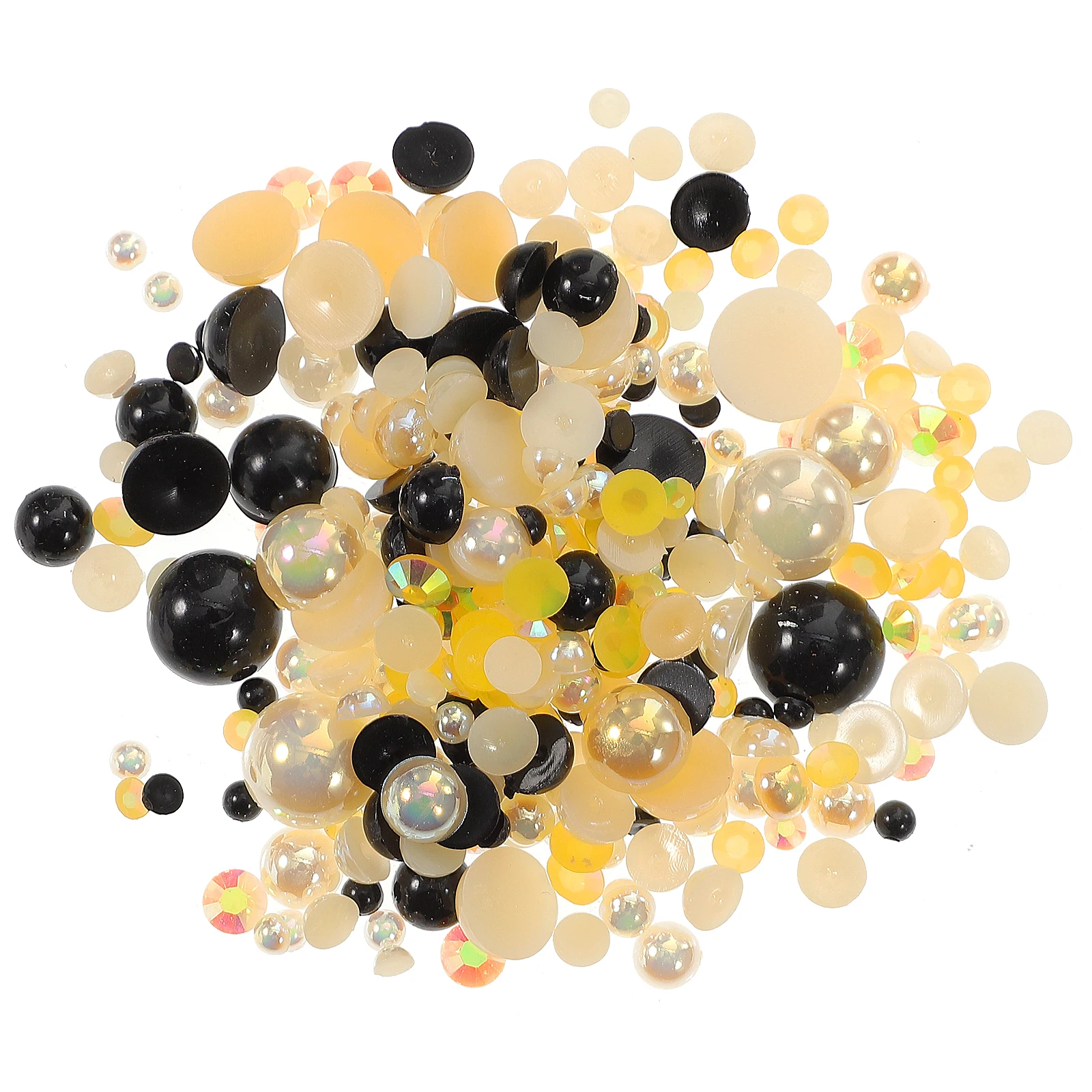 

Resin Pearl Nail Decals Flatback Charms for Nail Art Decoration Easy Manicure Beautiful Design Excellent Texture High Class