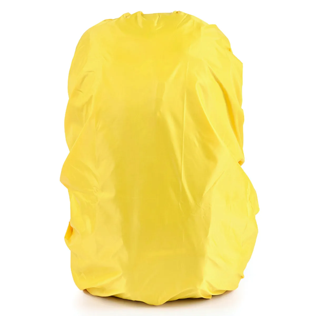 Waterproof Backpack Rain Cover 45L Yellow Reinforced Elastic Outdoor Travel Rucksack Pack Cover Dustproof Rainproof