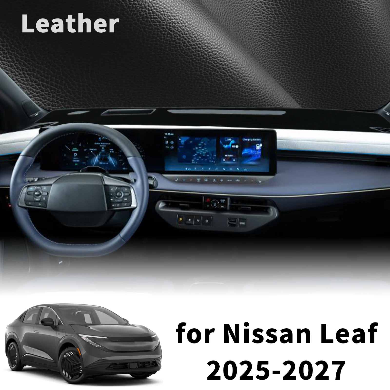 

for Nissan Leaf 2025 2026 2027 High Quality Dashboard Cover Dashmat Sunshade Anti‑UV Protector Dash Mat Pad Accessories