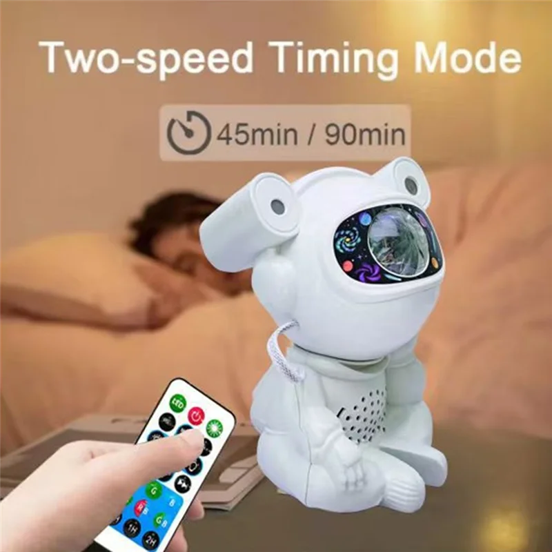 

BAAJ-Astronaut Galaxy Projector With Remote Star Night Light Moon Lamp For Bedroom Decor LED Nebula Lamp For Kids Ideal Gift