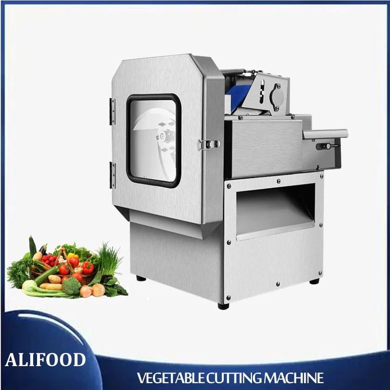 Многофункциональная коммерческая машина для резки овощей, машина для нарезки овощей, машина для нарезки лука, картофеля, лимона