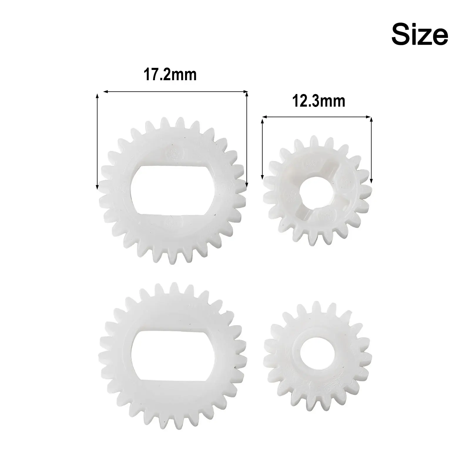 Drive Transmission Gear Baitcasting Reel Gear Package Size: 6*4cm Plastic Material Thickness: 2.8mm Total Thickness: 3.8mm