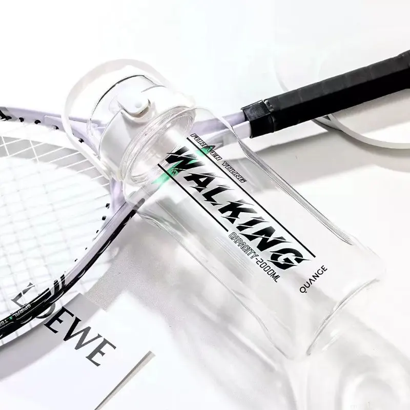 Youpin quange tripan esportes ao ar livre fitness net vermelho grande capacidade copo de água alta temperatura portátil resistente garrafa de água