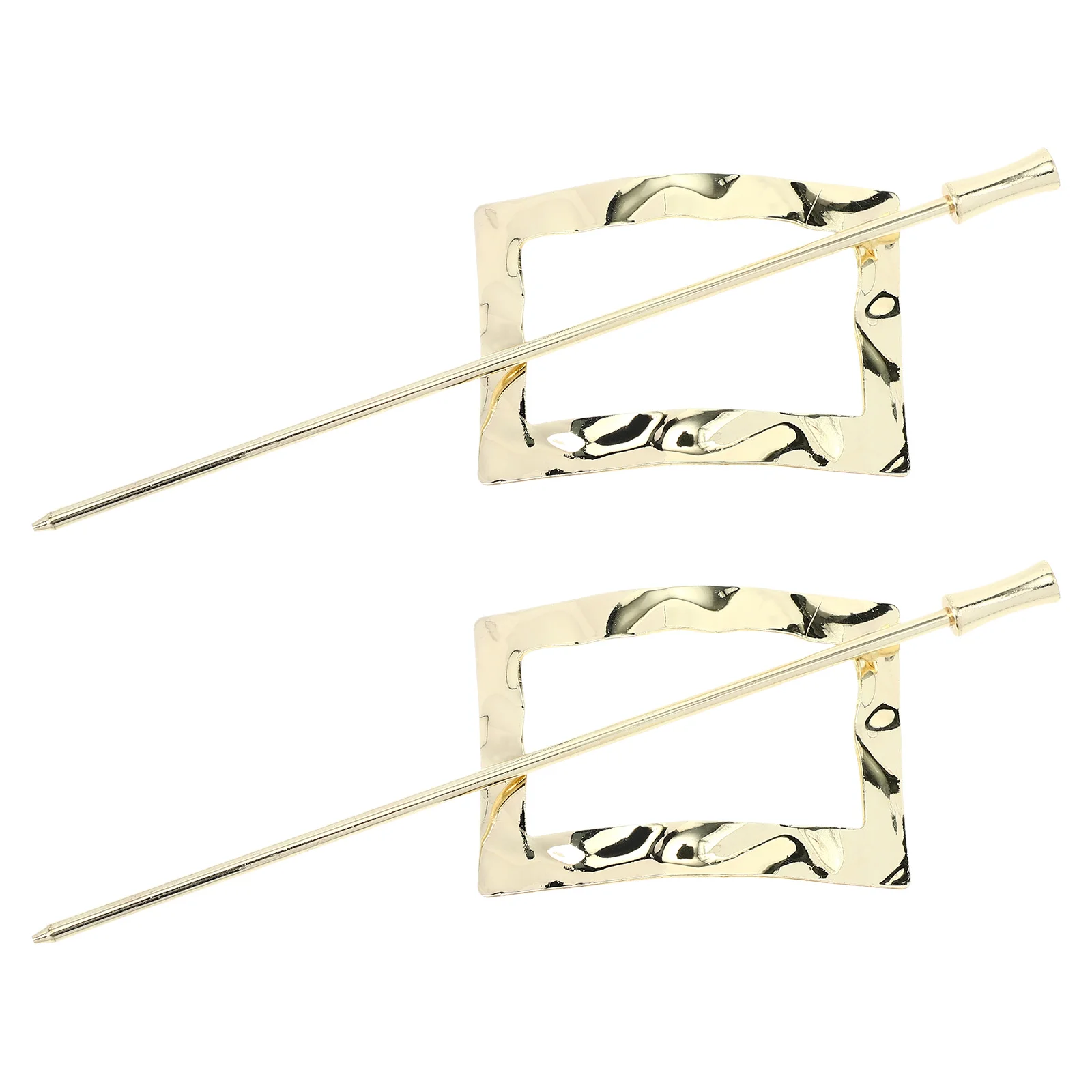 

2 Pcs Hairpin Accessories Vintage Sticks Sticks for Thick Bun Chignon Maker Slider Alloy Knot Clip Women's Miss Claw Clips