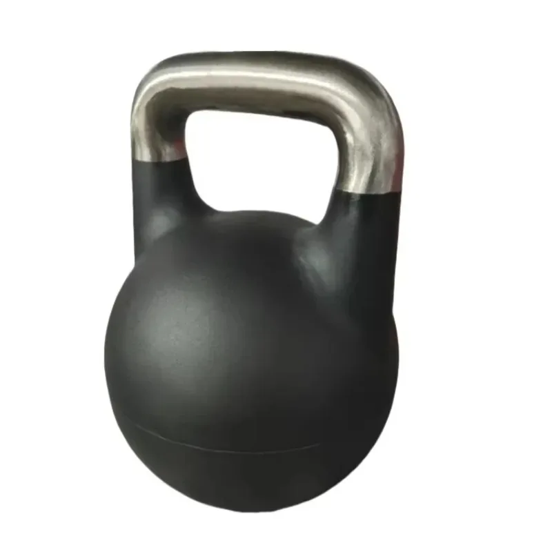 

2025 New Cast Iron Kettlebell Color-Coded Ring Ergonomic Handle For Home Gym Commercial Fitness Strength Trainers Enthusiasts