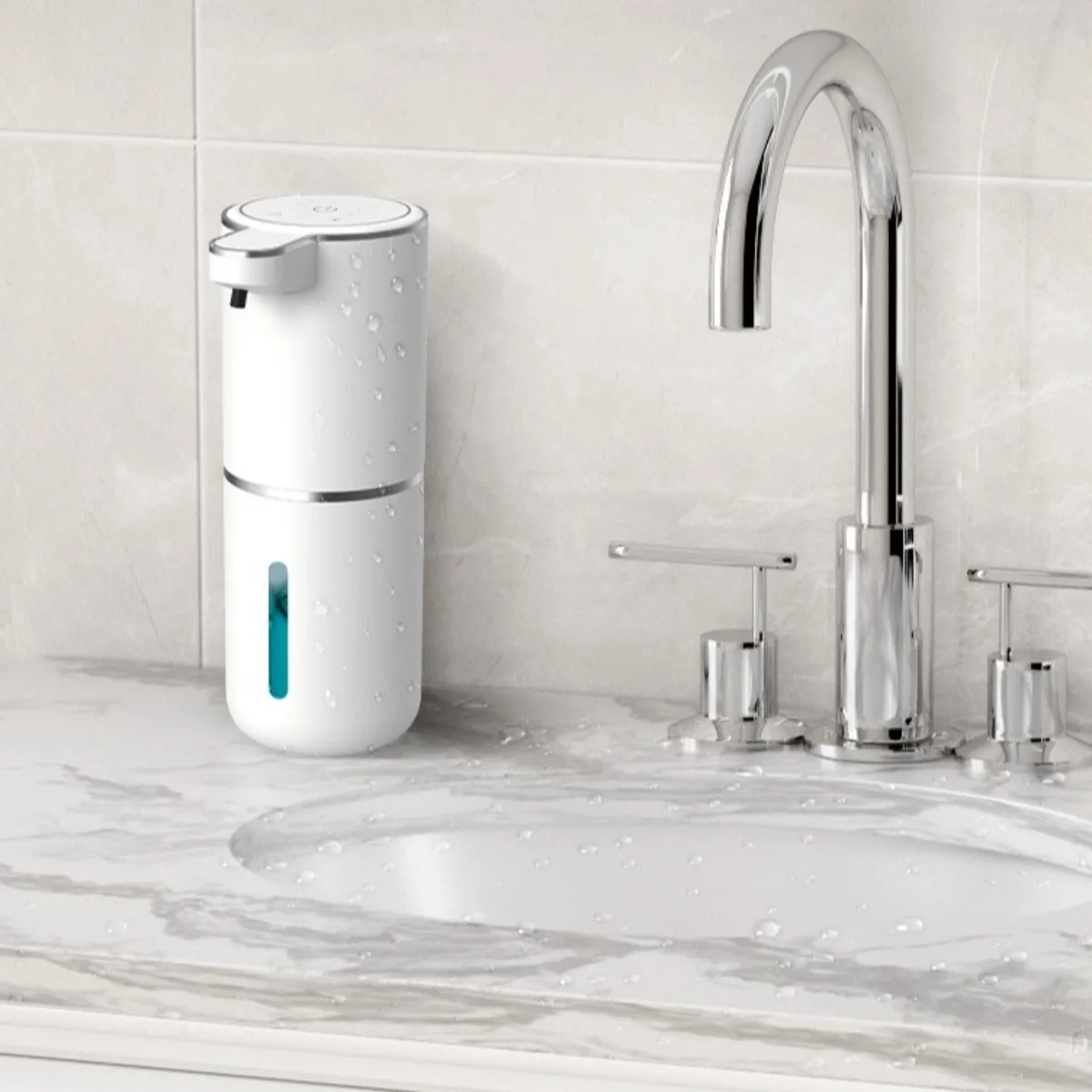 

Wireless Smart Automatic Induction Foam Soap Dispenser Touchless Hand Wash Machine for Home Decor Kitchen Bathroom Accessories