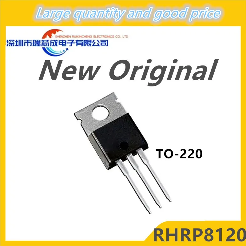 10-50-100PCS 100%New Original RHRP8120 TO-220 8A 1200V ultra fast recovery diode