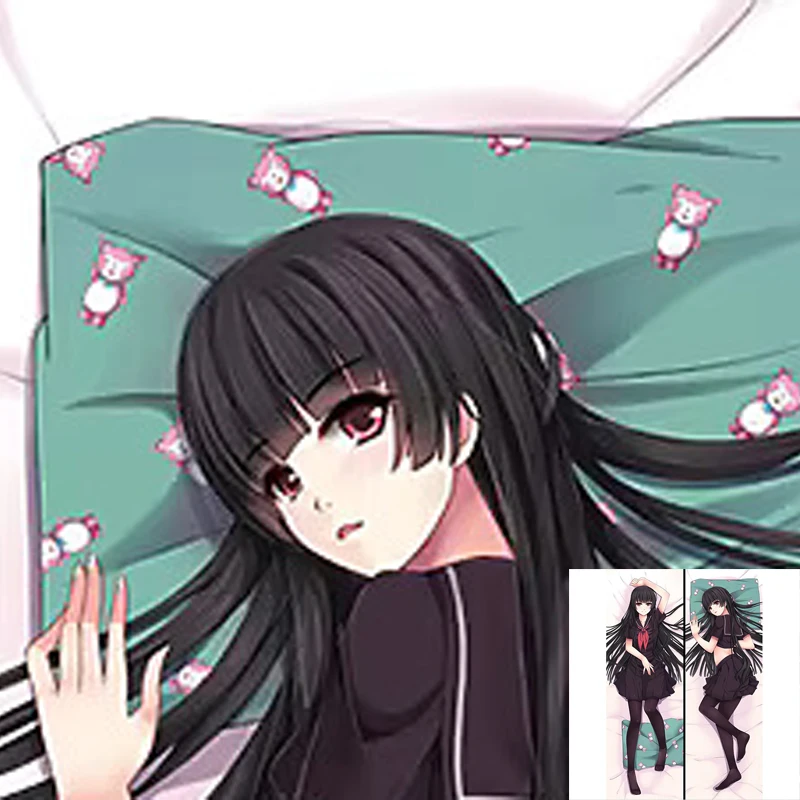 

Pillow Cover Dakimakura Yuuko Kanoe 2 Side Printed Hugging Body Pillowcase Cushion Cover Bedding Decor