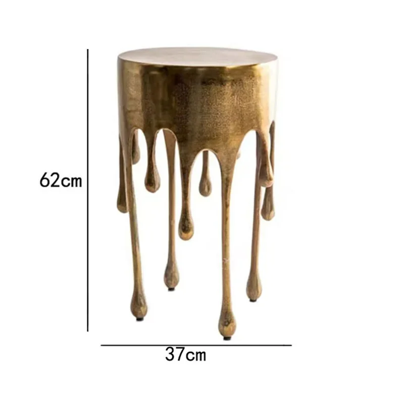 아트 판매 사무실 모델룸 거실 입구 물방울 작은 사이드 테이블 커피 테이블