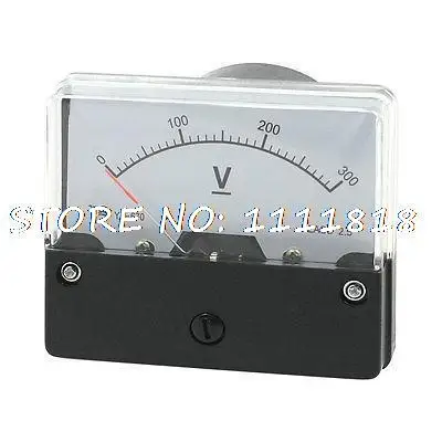 Fine Tuning Dial YS-670 DC 0-300V Volt Tester Panel Voltmeter