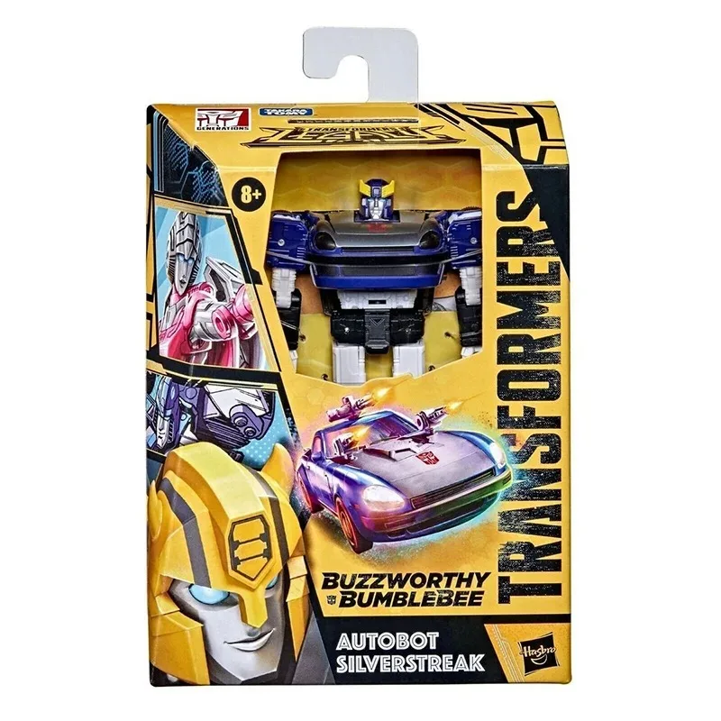 Hasbro – Transformers Legacy Silverstreak Buzzworthy Bumblebee, classe de luxe, modèle d'action Original, jouet cadeau, nouveau