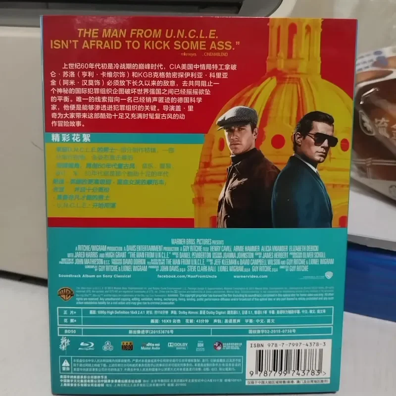 Genuine Blu-ray Disc Movie Secret Agent High Definition Original Edition