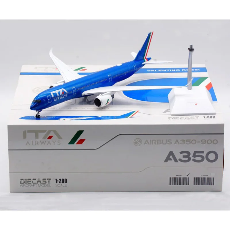 1:200 Scale Italy A350-900 EI-IFA Alloy Airplane Model Commemorative Display Ornament Toy Collection Gift