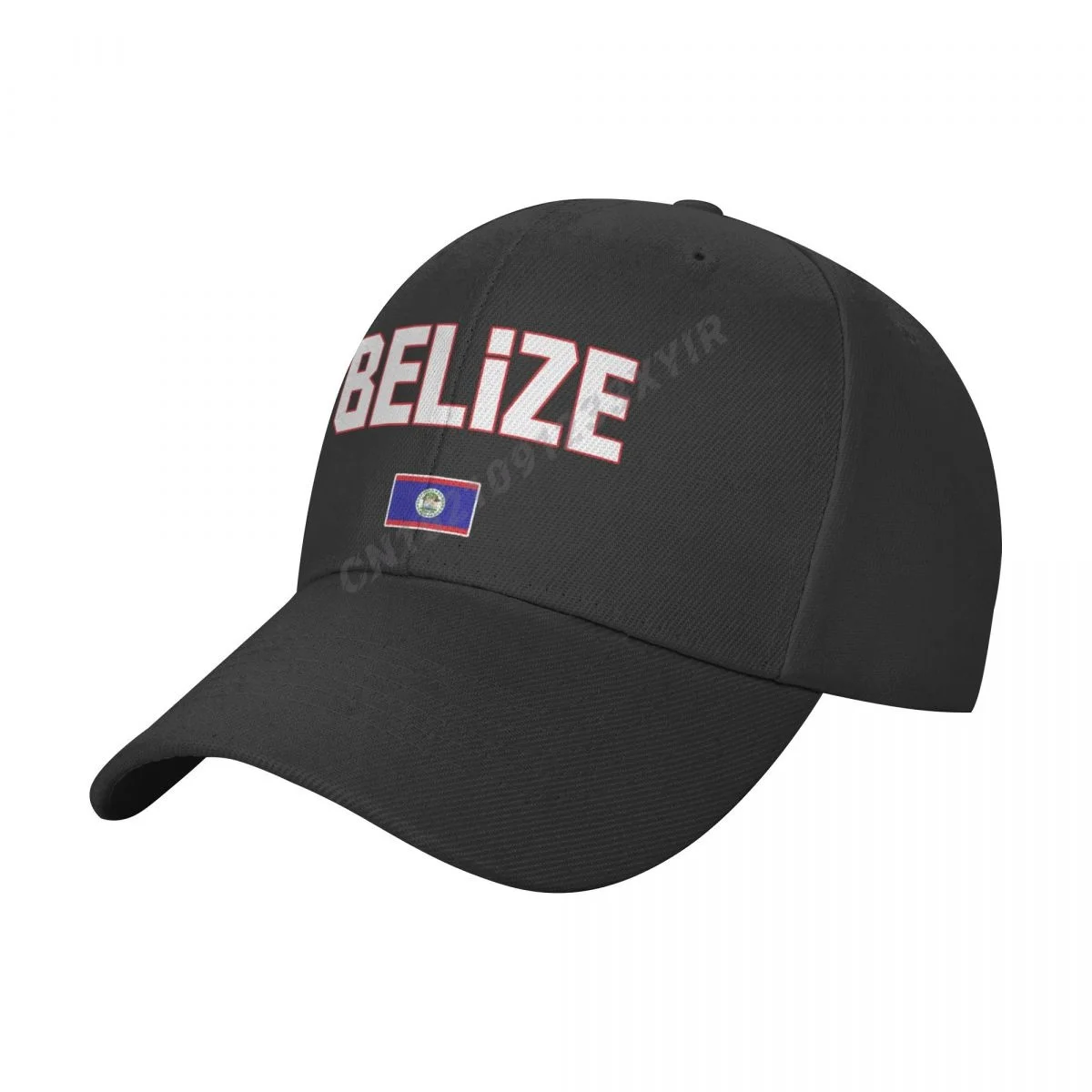 

Baseball Cap Belize Flag Wild Sun Shade Peaked Adjustable Caps for Men Women Print