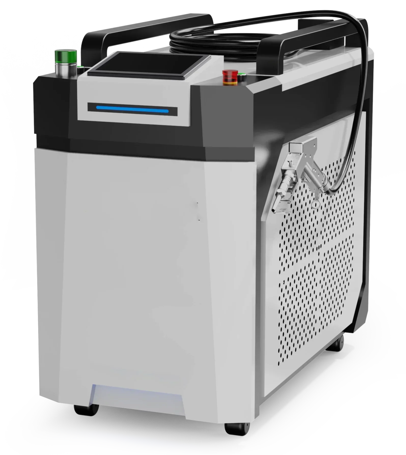 3-in-1 3000W Handheld Fiber Laser Welding, Cleaning & Cutting Machine, Multi-Functional Metal Processing Equipment