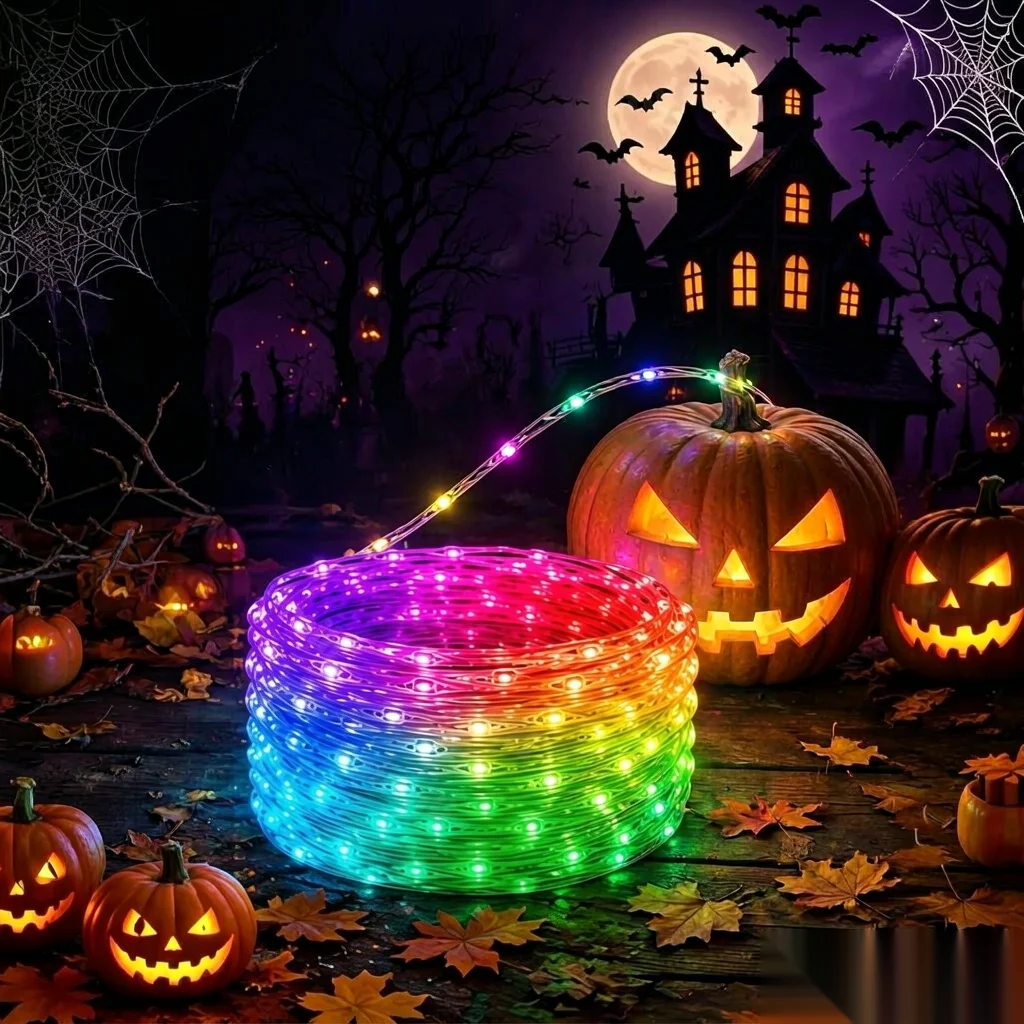 USB Dream Color Fairy Lights, Bluetooth App Music Sync, for Outdoor Garden Camping Christmas Holiday Wedding Decorations