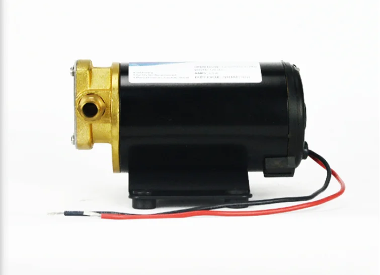 

FP-12 Gear Diesel Pump Pure Copper 24v Electric Miniature Self-priming Coal Oil Pump Vehicle Front and Reverse Pumping Tanker