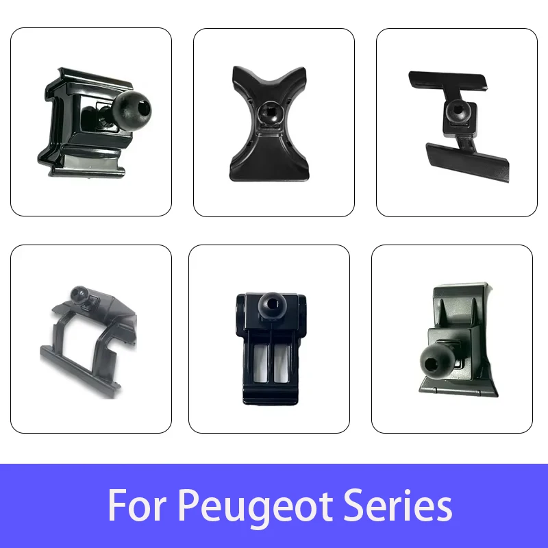 

For Peugeot 4008 5008 3008 308 408 508 Phone Holder In Car Dedicated Mount Bracket Base Collocation GPS Stand Support Accesorios