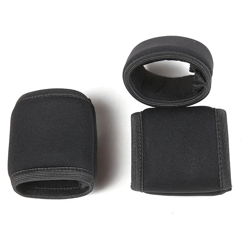 3PCS Black Cloth Car Rear Seat Belt Base Buckle Cover For INEOS Grenadier 2020-2024 Protector Case Car Interior Accessories